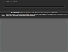 Tablet Screenshot of crm.ecoinnova.com